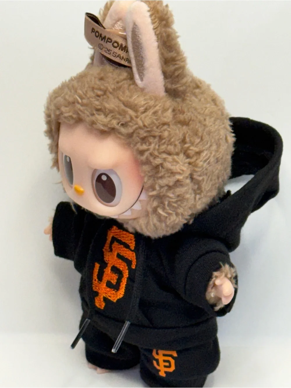 Giants Labubu 2pc outfit San Francisco SF